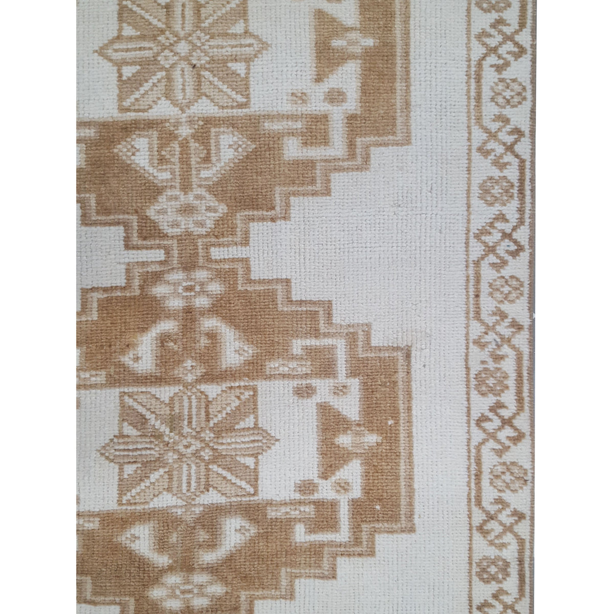 Pacific Anatolian-Natural 43678 Beige Camel Transitional Hand Knotted Rug