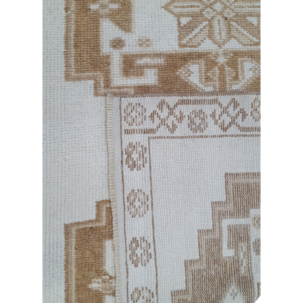 Pacific Anatolian-Natural 43678 Beige Camel Transitional Hand Knotted Rug