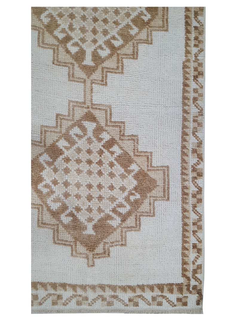 Pacific Anatolian-Natural 43681 Beige Camel Transitional Hand Knotted Rug