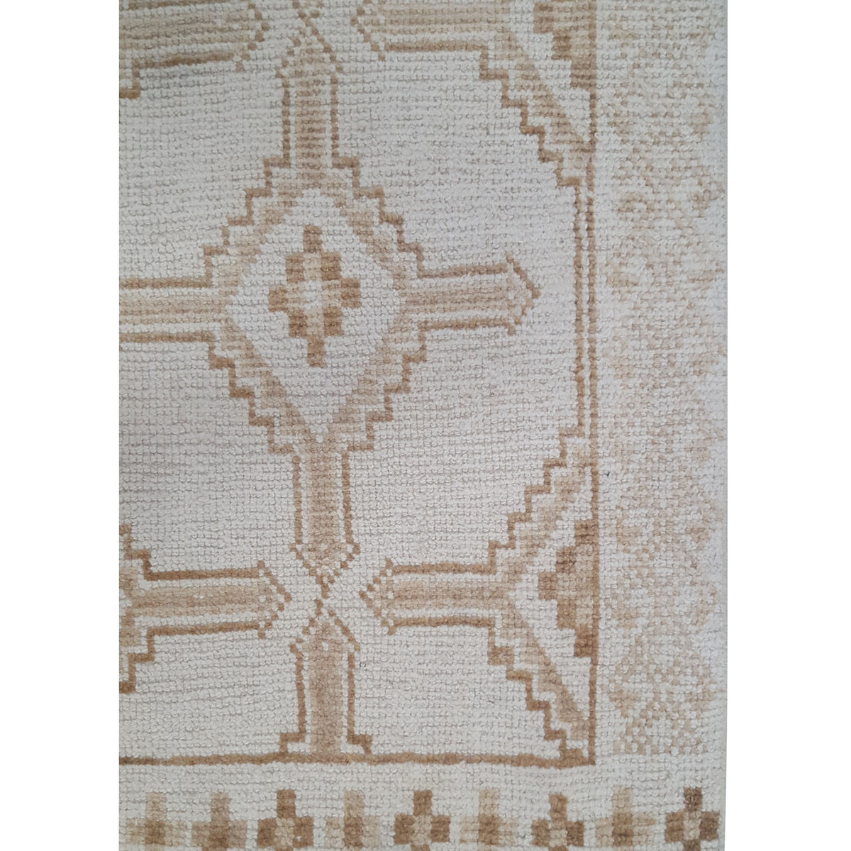 Pacific Anatolian-Natural 43682 Beige Camel Transitional Hand Knotted Rug