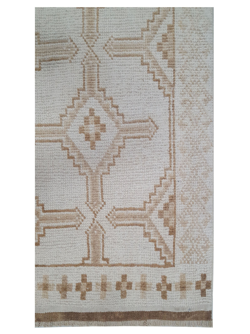 Pacific Anatolian-Natural 43682 Beige Camel Transitional Hand Knotted Rug