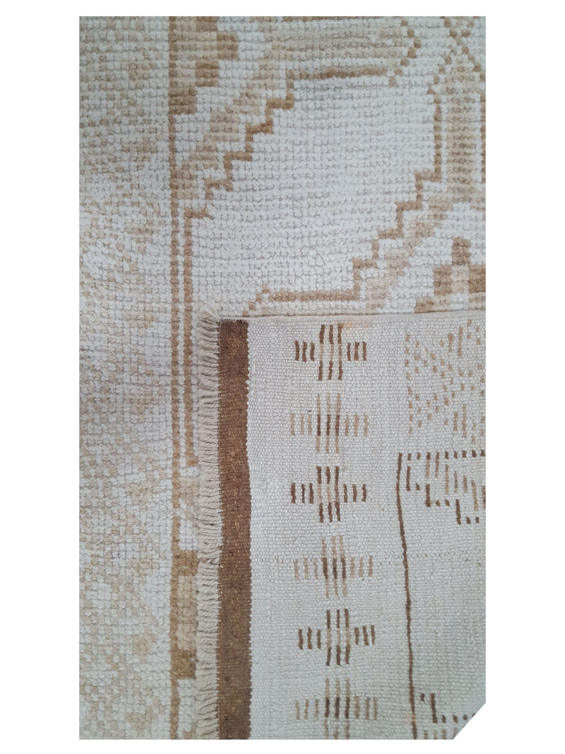 Pacific Anatolian-Natural 43682 Beige Camel Transitional Hand Knotted Rug