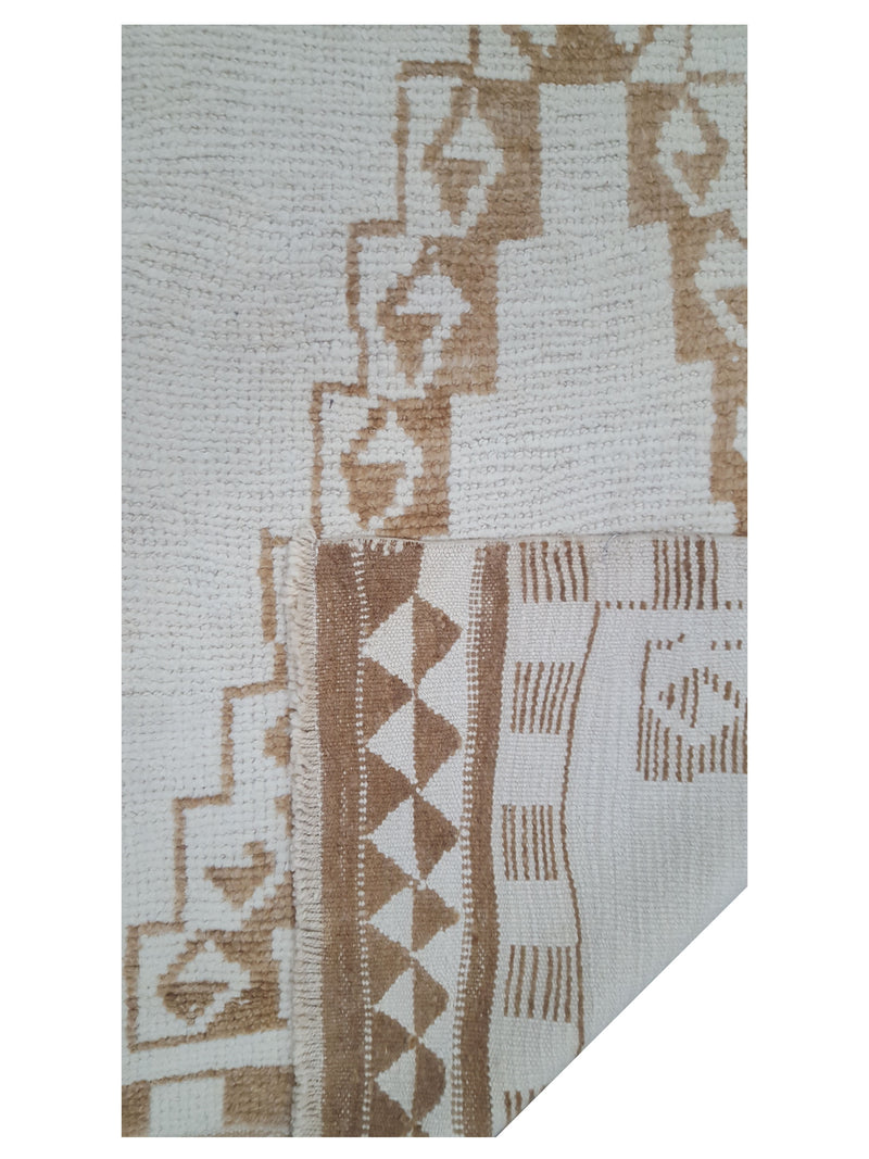 Pacific Anatolian-Natural 43683 Beige Camel Transitional Hand Knotted Rug