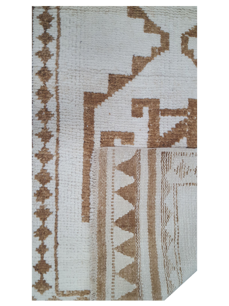 Pacific Anatolian-Natural 43684 Beige Camel Transitional Hand Knotted Rug