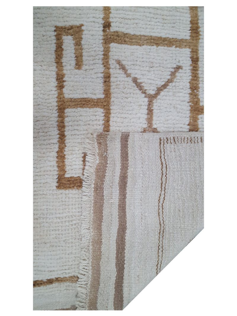 Pacific Anatolian-Natural 43686 Beige Camel Transitional Hand Knotted Rug