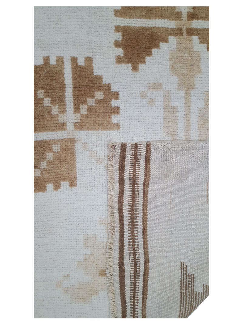 Pacific Anatolian-Natural 43687 Beige Camel Transitional Hand Knotted Rug
