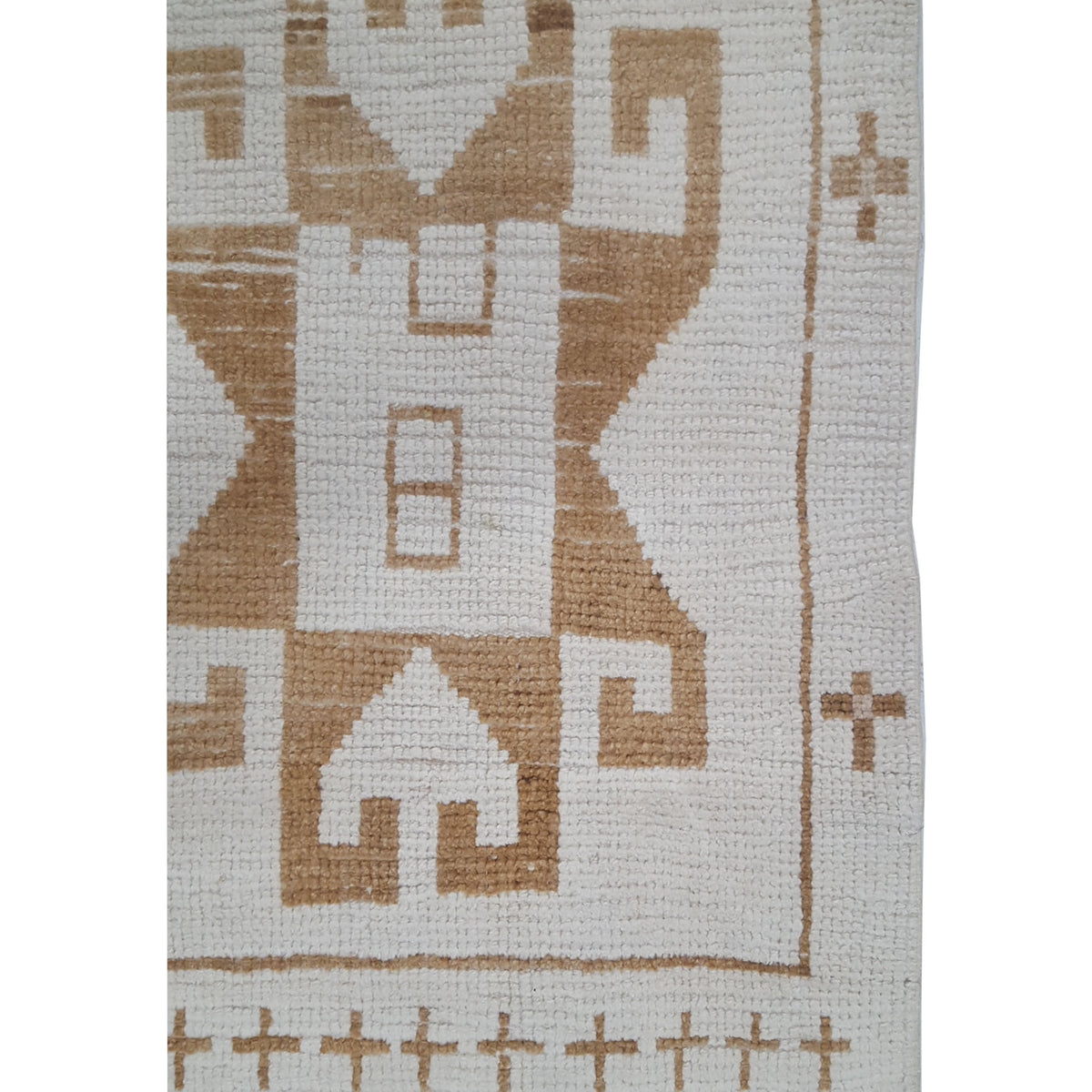 Pacific Anatolian-Natural 43688 Beige Camel Transitional Hand Knotted Rug