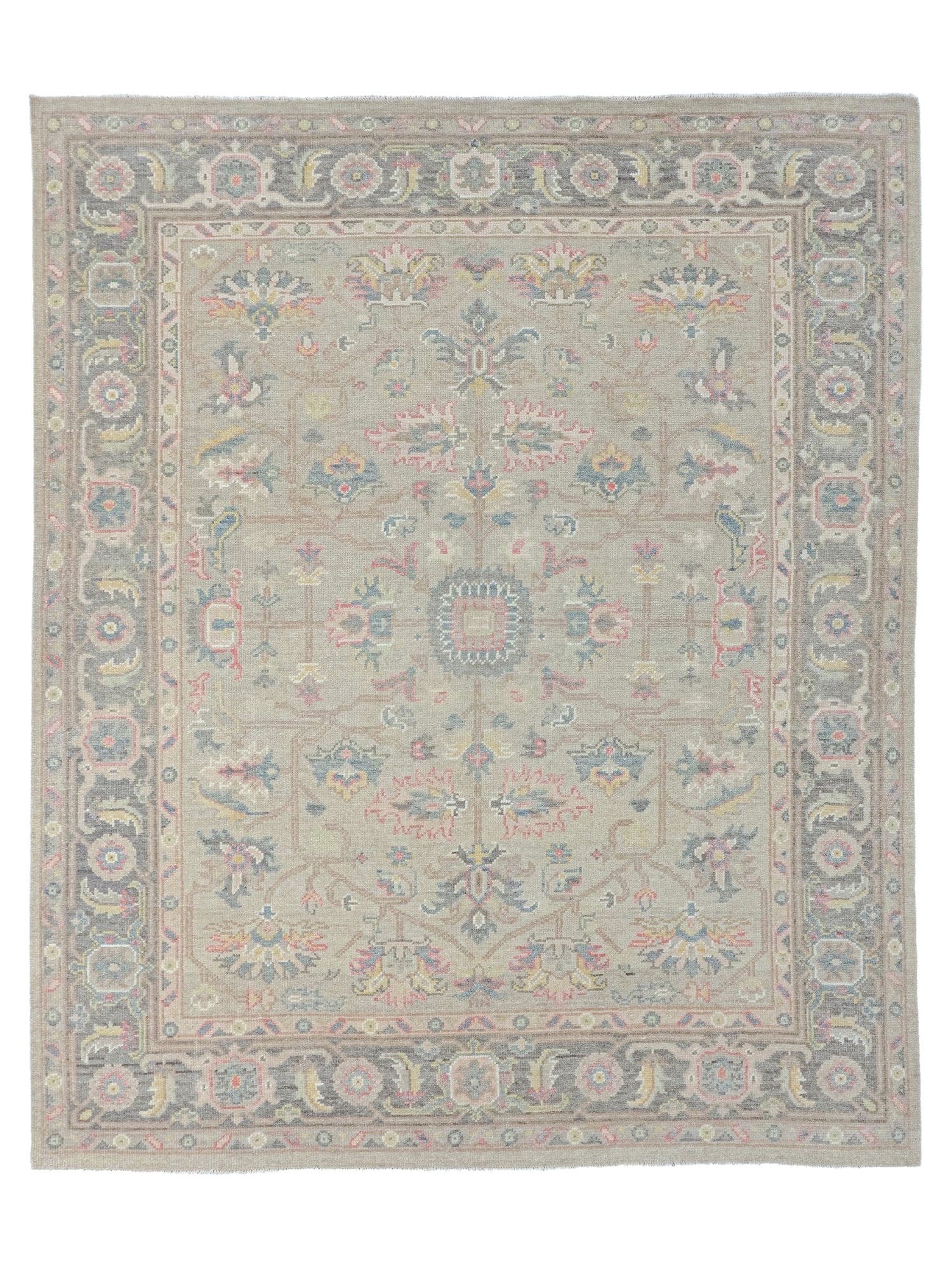 Pacific Ushak  Lt.Grey Dark Grey Transitional