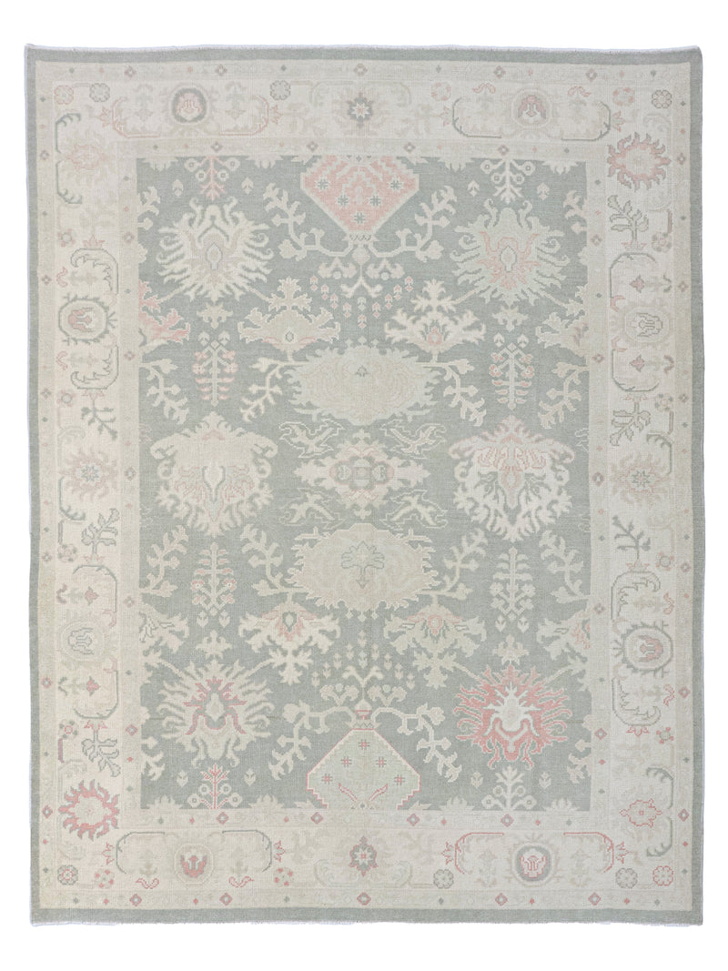 Pacific Ushak  Grey Ivory Transitional