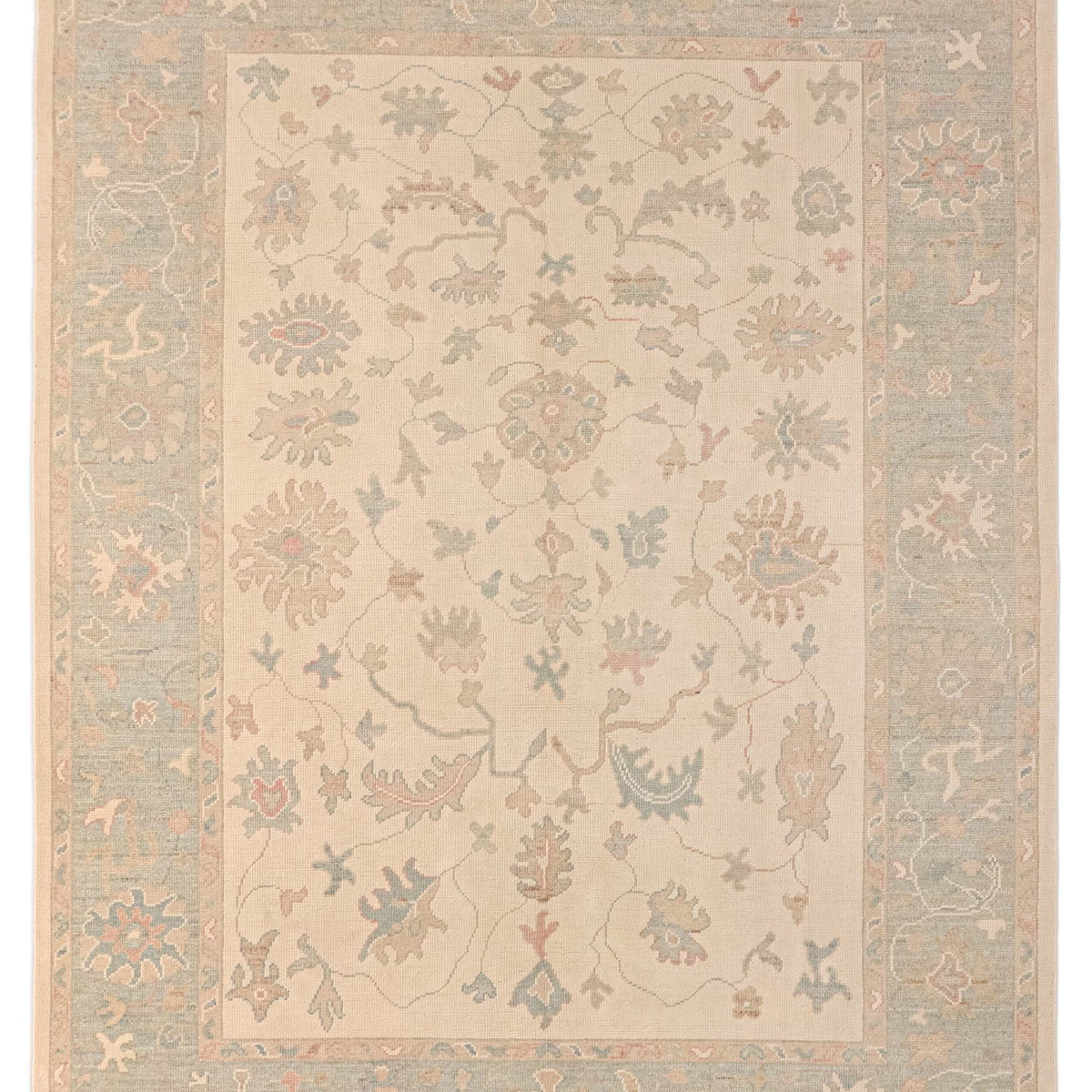 Pacific Ushak  Ivory Sky. Blue Transitional