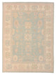 Pacific Ushak  Sky Blue Ivory Transitional