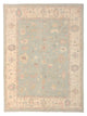 Pacific Ushak  Sky Blue Ivory Transitional