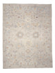 Pacific Ushak 43706 Lt.Grey Sky Blue Transitional Hand Knotted Rug