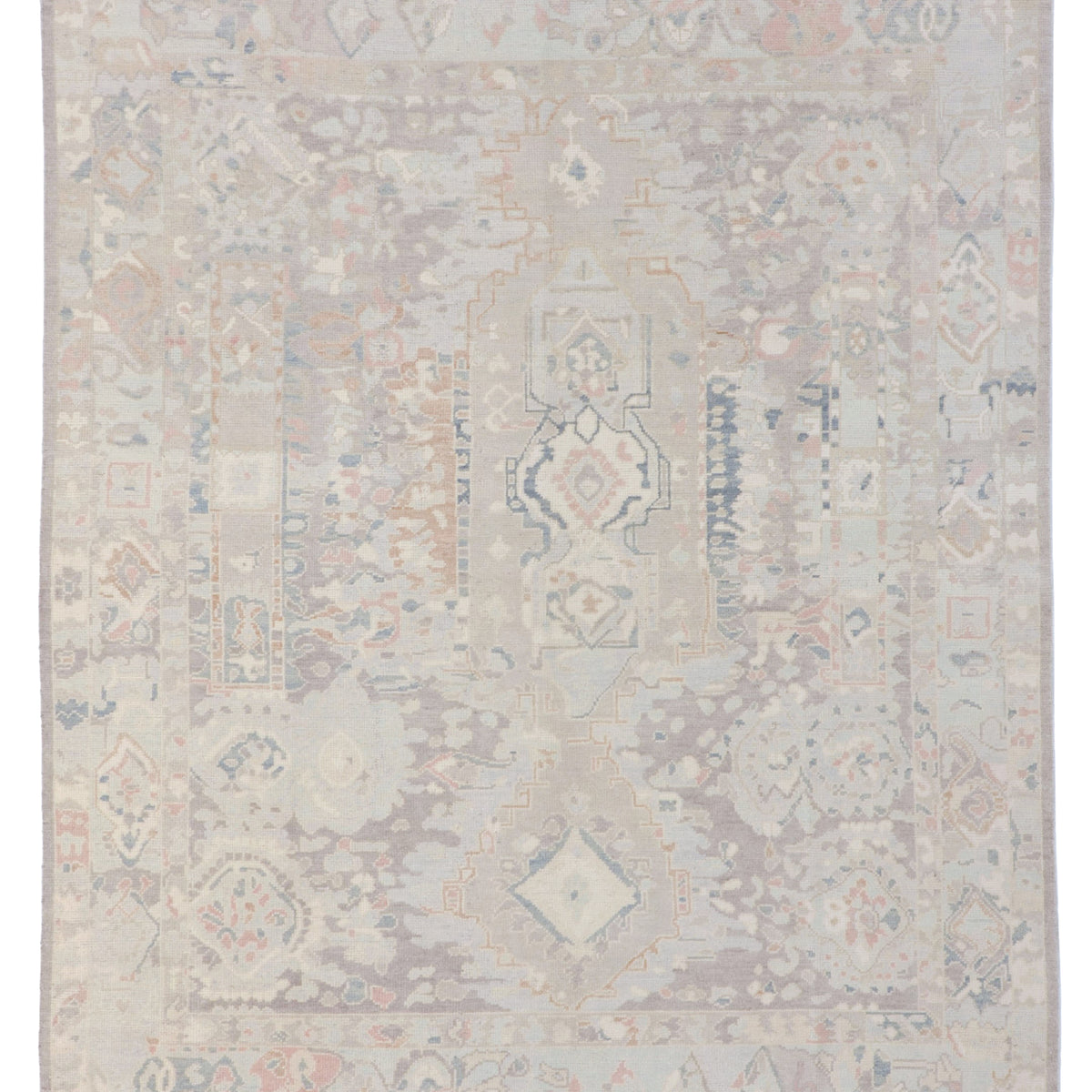 Pacific Ushak  Grey Multi Transitional