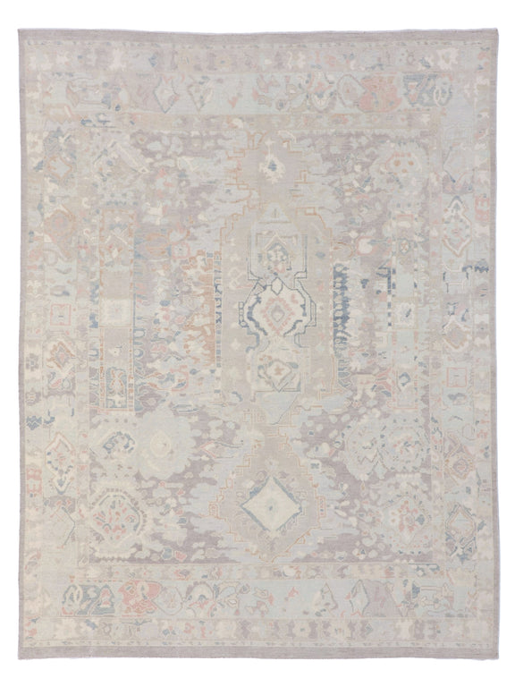 Pacific Ushak  Grey Multi Transitional