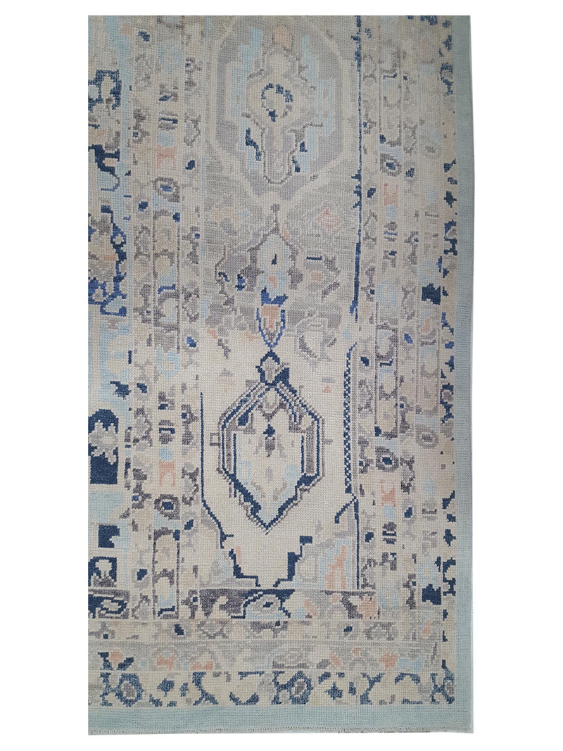 Pacific Ushak 43711 Multi Multi Transitional Hand Knotted Rug