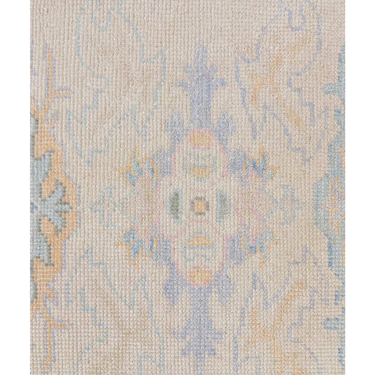 Pacific Ushak 43715 Beige Pistachio Transitional Hand Knotted Rug