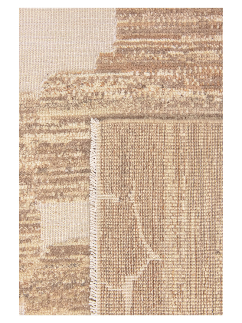 Pacific Moroccan 43716 Lt.Brown Ivory Transitional Hand Knotted Rug