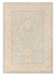 Pacific Ushak  Sky Blue Ivory Transitional