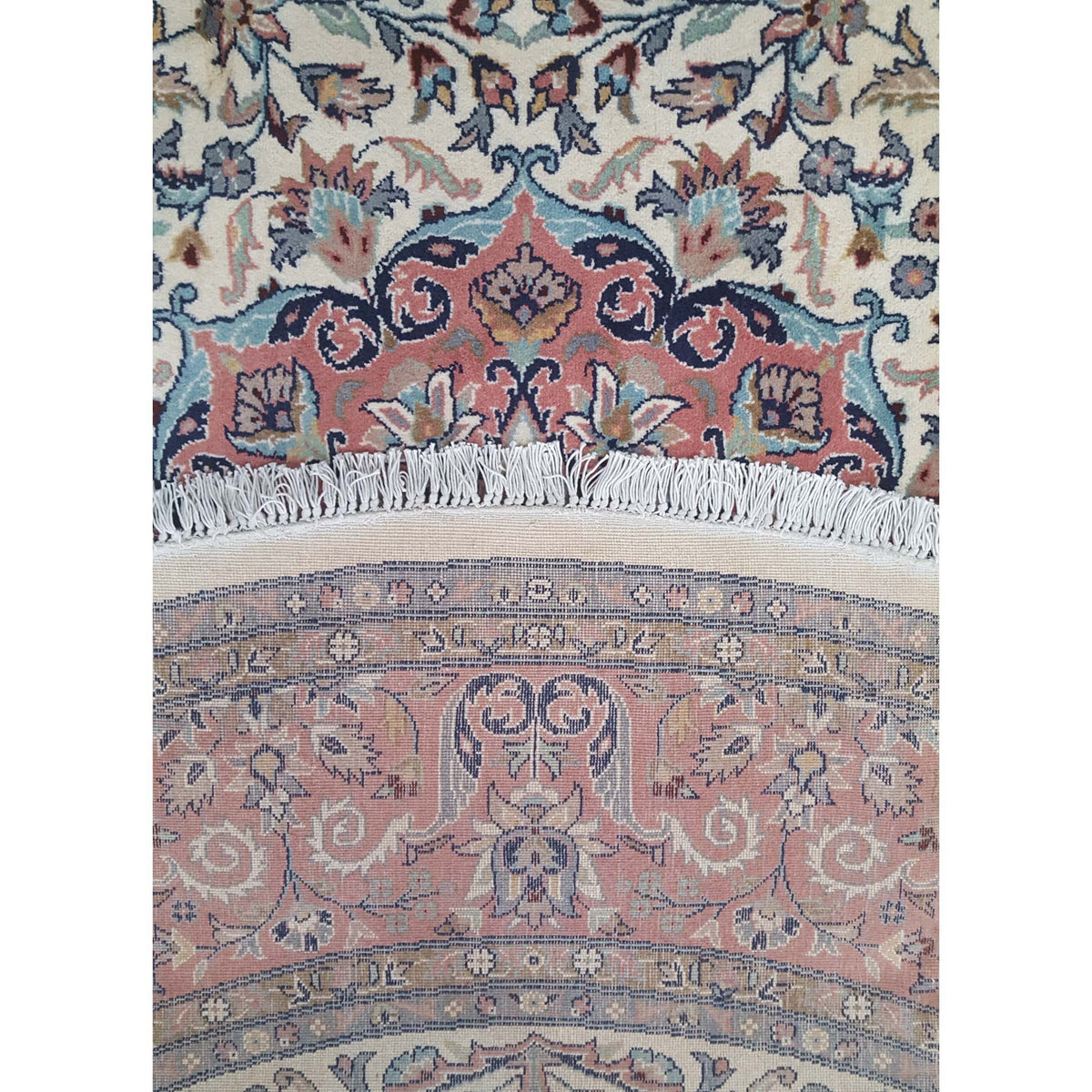 Pacific Classic 43753 Ivory Tan Traditional Hand Knotted Rug