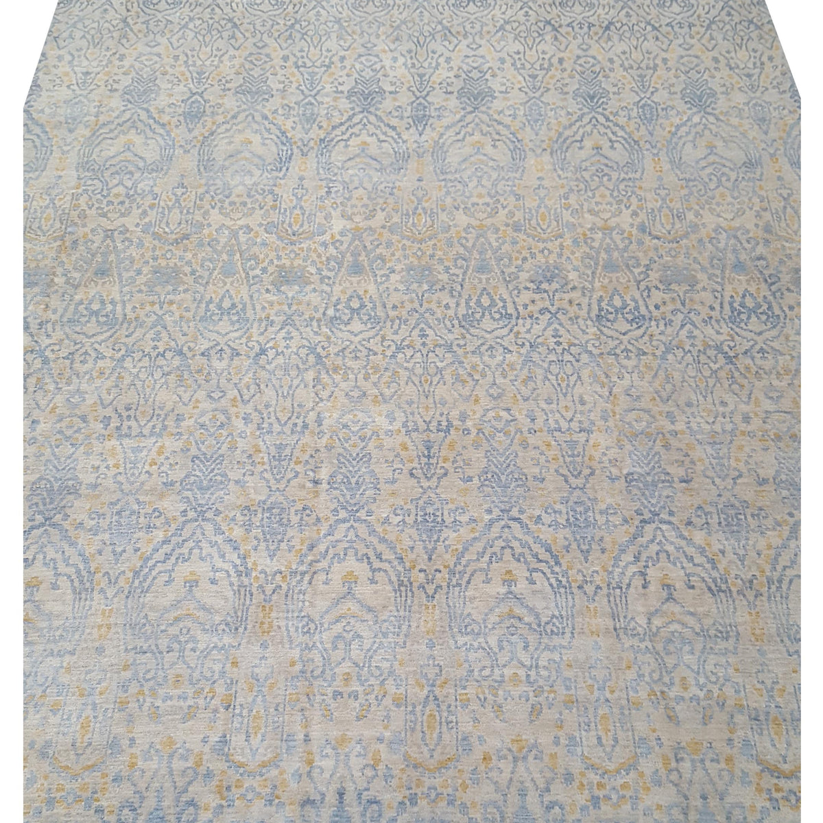 Pacific Ziegler 43758 Ivory Grey Transitional Hand Knotted Rug