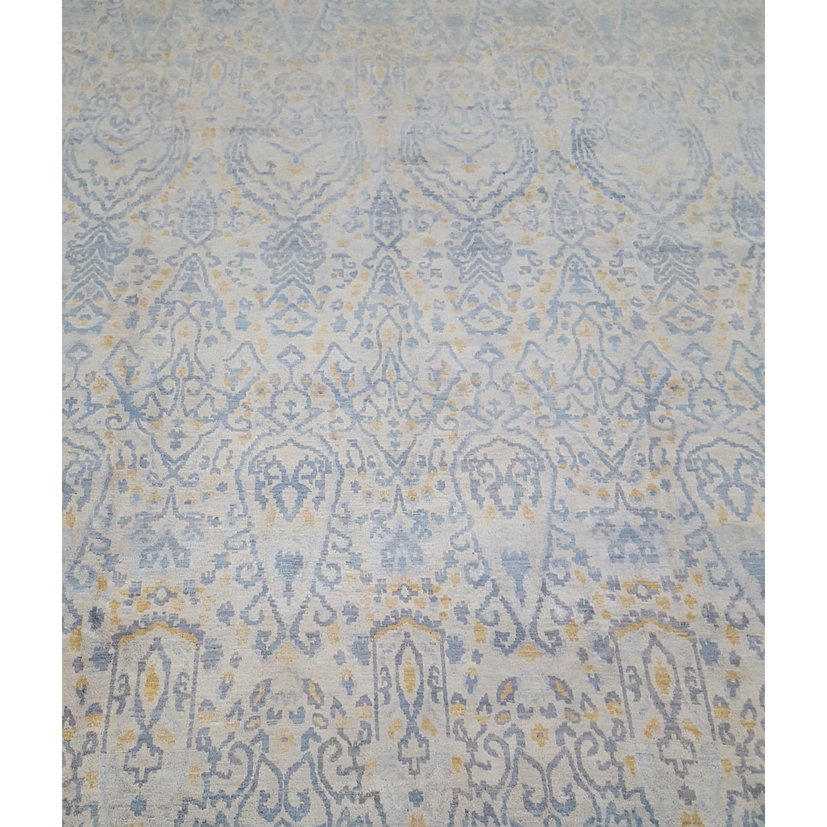 Pacific Ziegler 43758 Ivory Grey Transitional Hand Knotted Rug