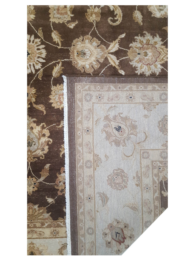 Pacific Agra 43759 Burgundy Ivory Traditional Hand Knotted Rug