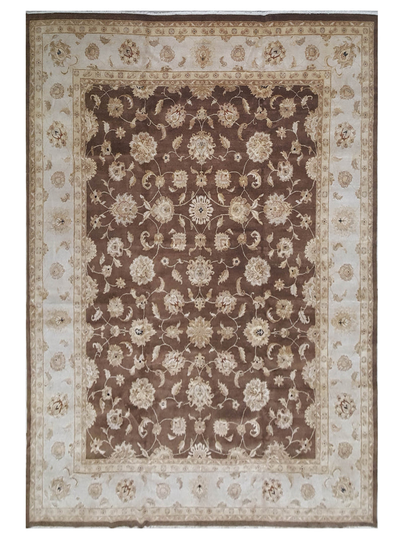 Pacific Agra  Burgundy Ivory Traditional