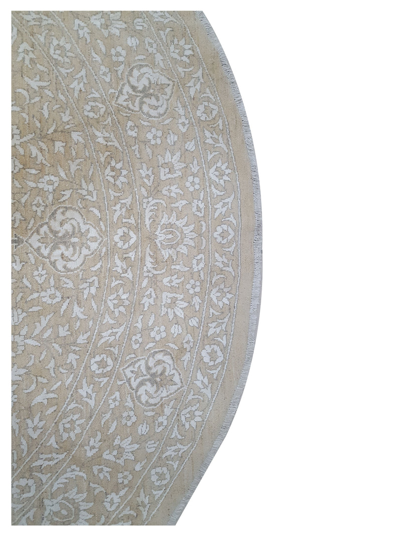 Pacific Ziegler 43760 Ivory Transitional Hand Knotted Rug