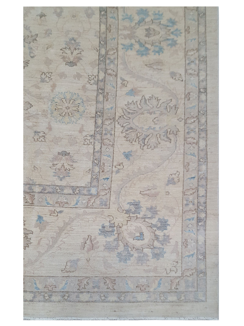 Pacific Ziegler 43761 Ivory Transitional Hand Knotted Rug