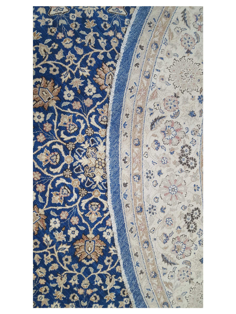 Pacific Ziegler 43763 Blue Ivory Traditional Hand Knotted Rug