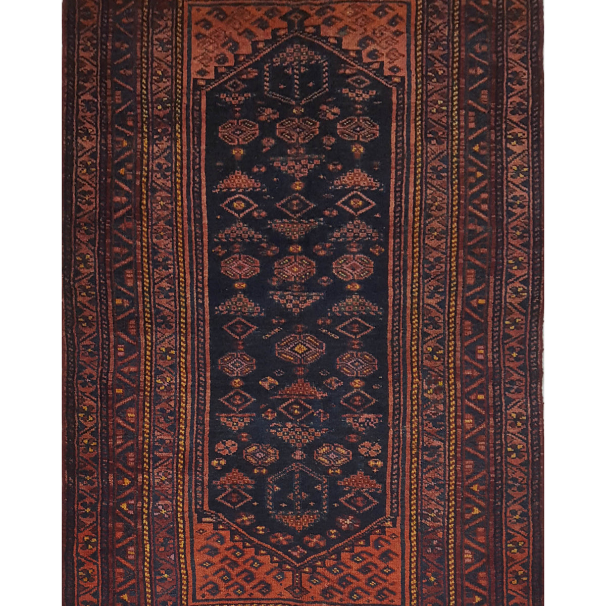 Fasa Hamadan  Navy Rust Traditional