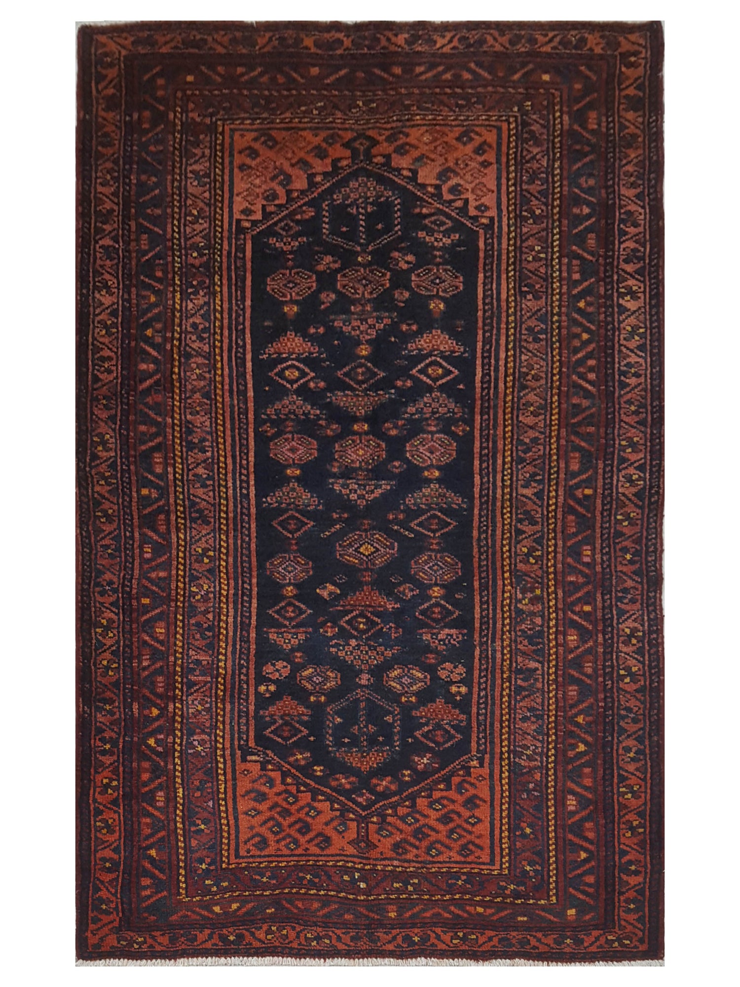 Fasa Hamadan  Navy Rust Traditional