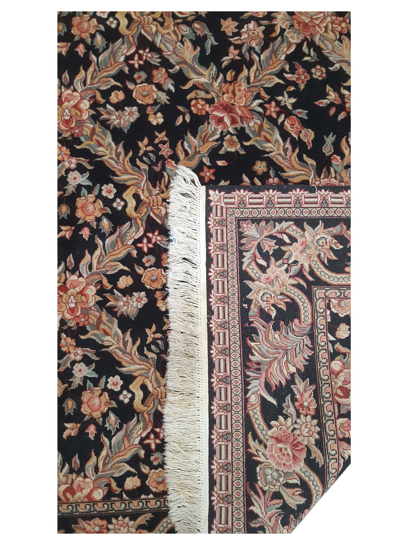 Pacific Classic 43769 Black Red Traditional Hand Knotted Rug