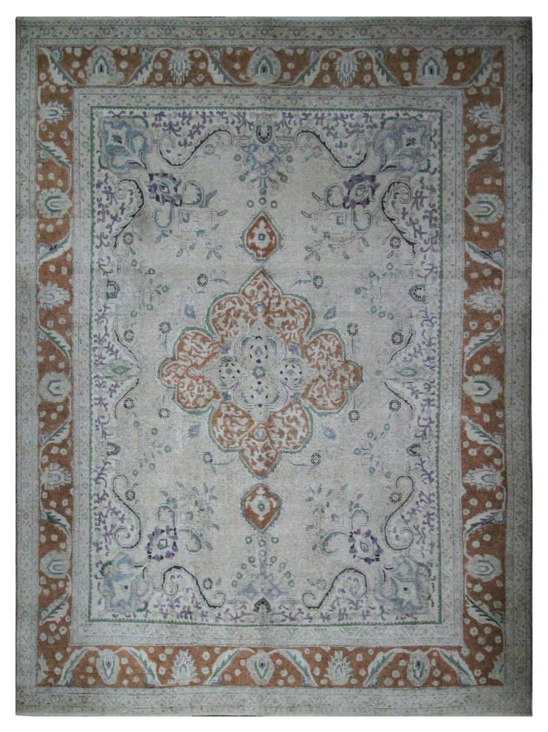 Pacific Vintage Artisan  Beige Orange Vintage