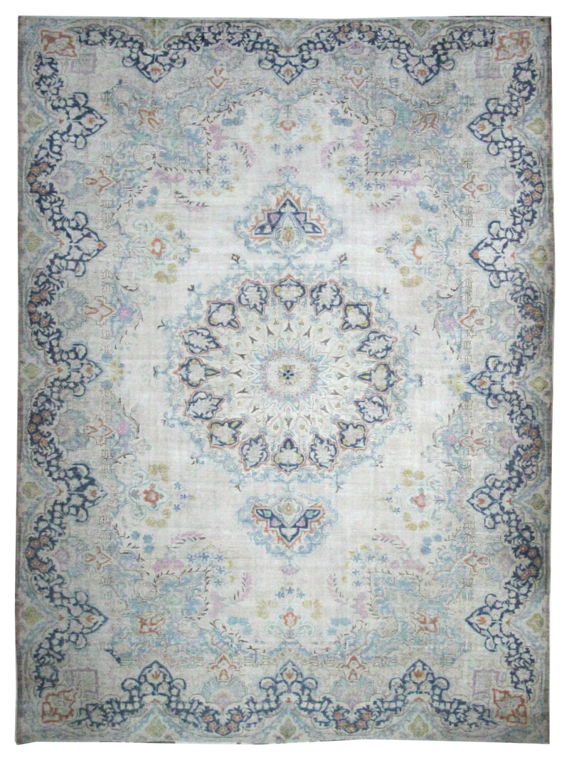 Pacific Vintage Artisan  Beige Blue Vintage