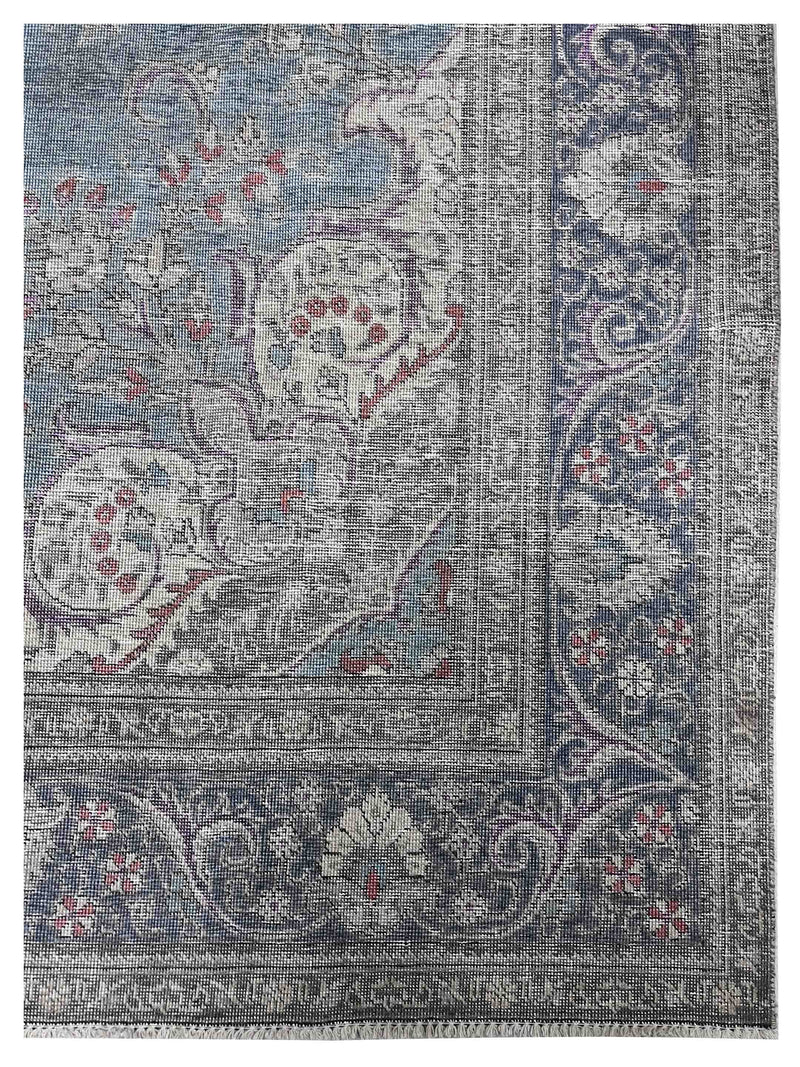 Pacific Vintage Artisan 43775 Beige Multi Vintage Hand Knotted Rug