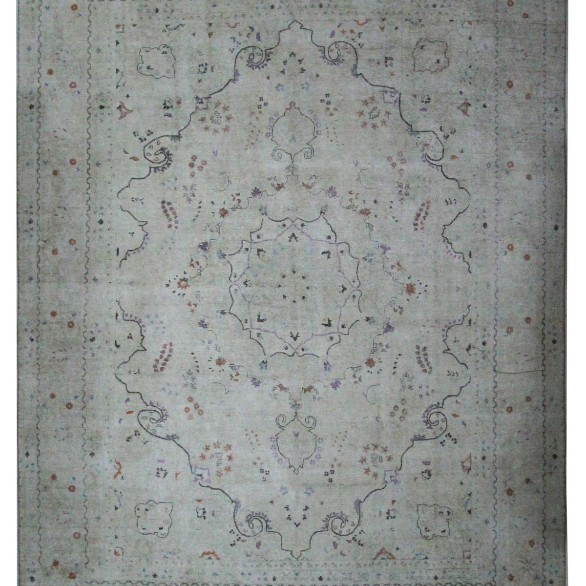 Pacific Vintage Artisan  Beige Beige Vintage