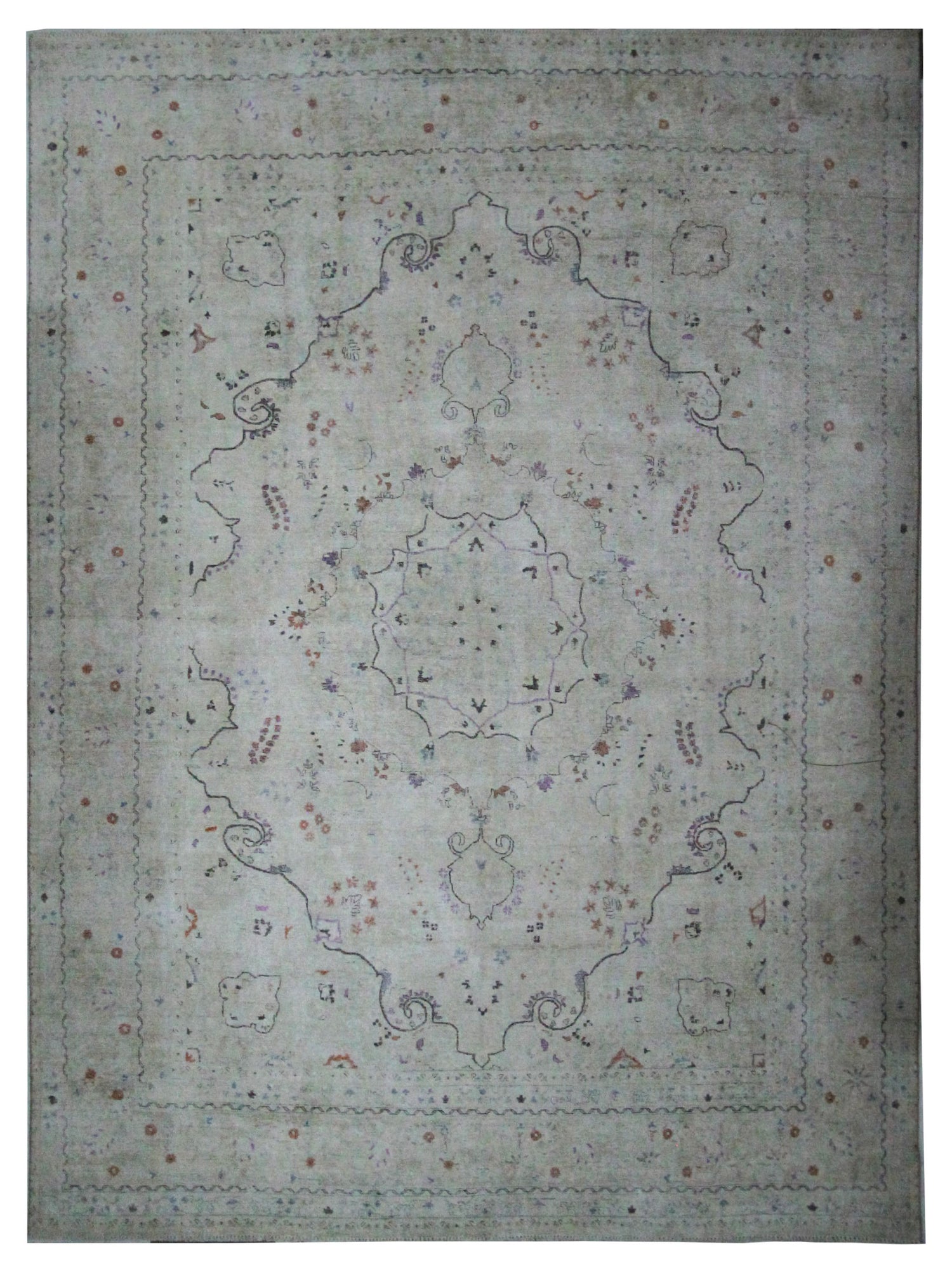 Pacific Vintage Artisan  Beige Beige Vintage