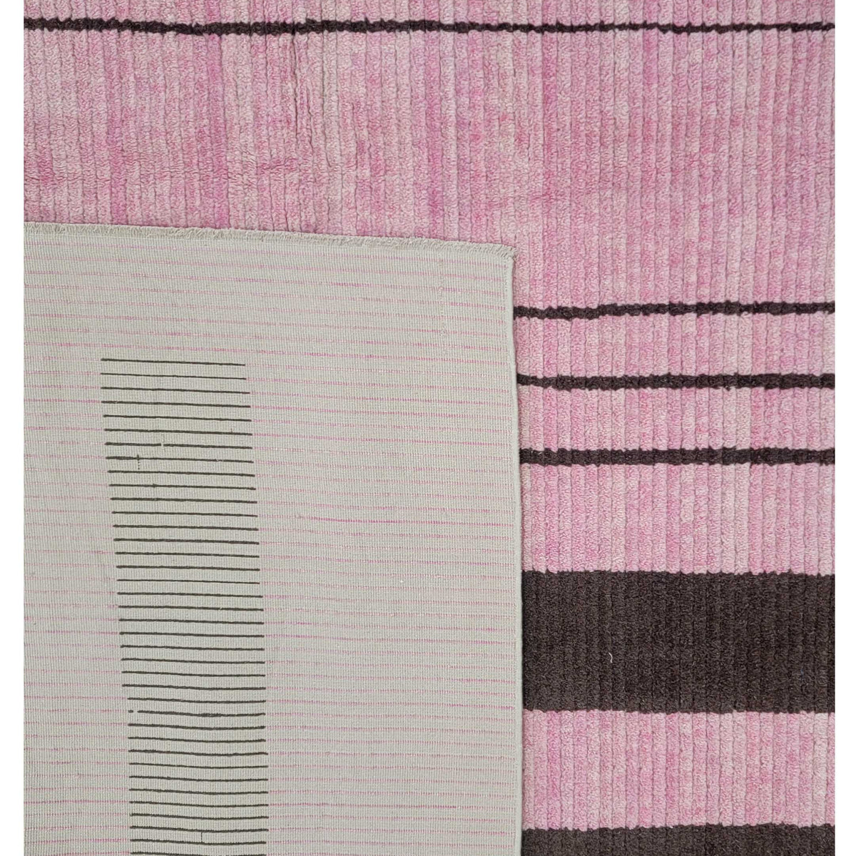 Pacific Moroccan 43788 Pink Brown Transitional Hand Knotted Rug