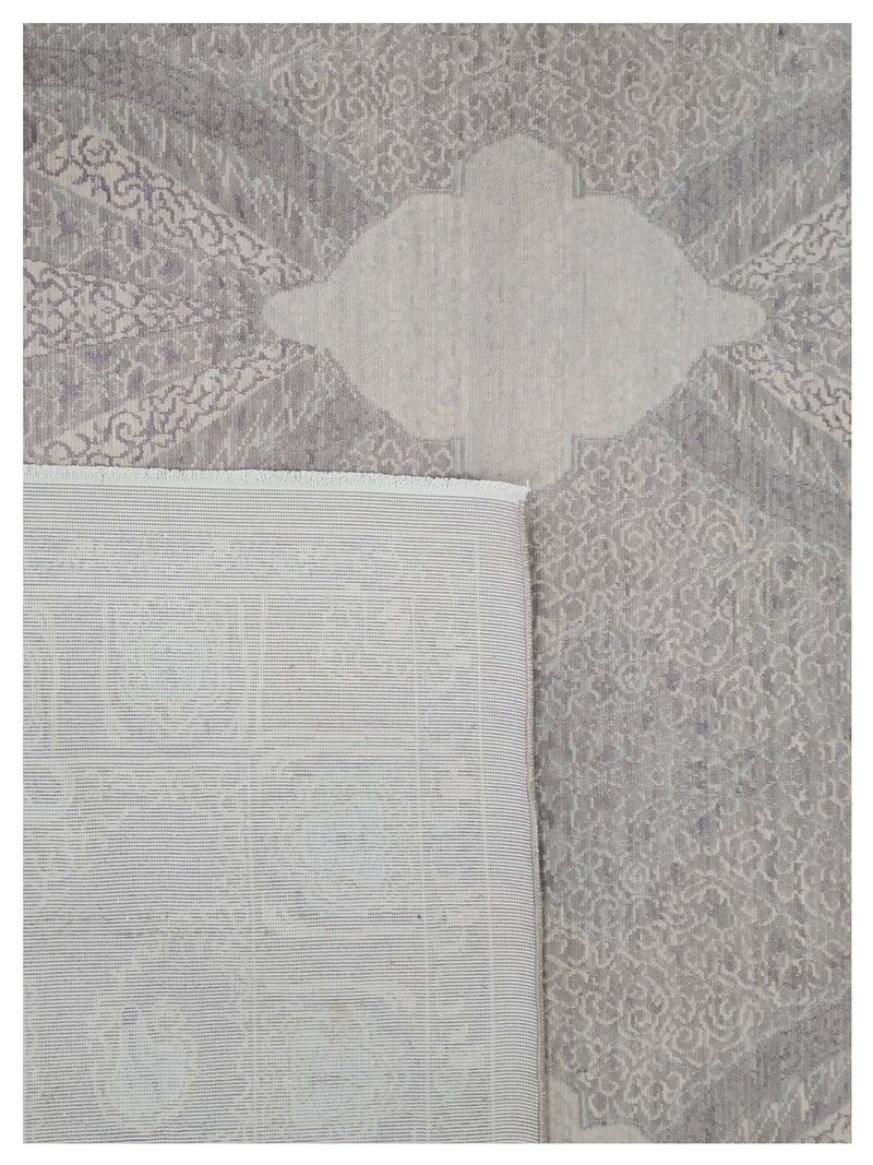 Pacific California 43793 Beige Grey Transitional Hand Finished Rugs