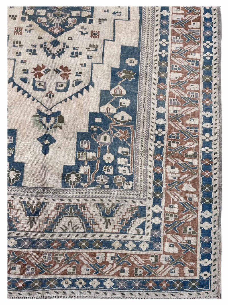 Pacific Anatolian 43795 Beige Rust Transitional Hand Knotted Rug