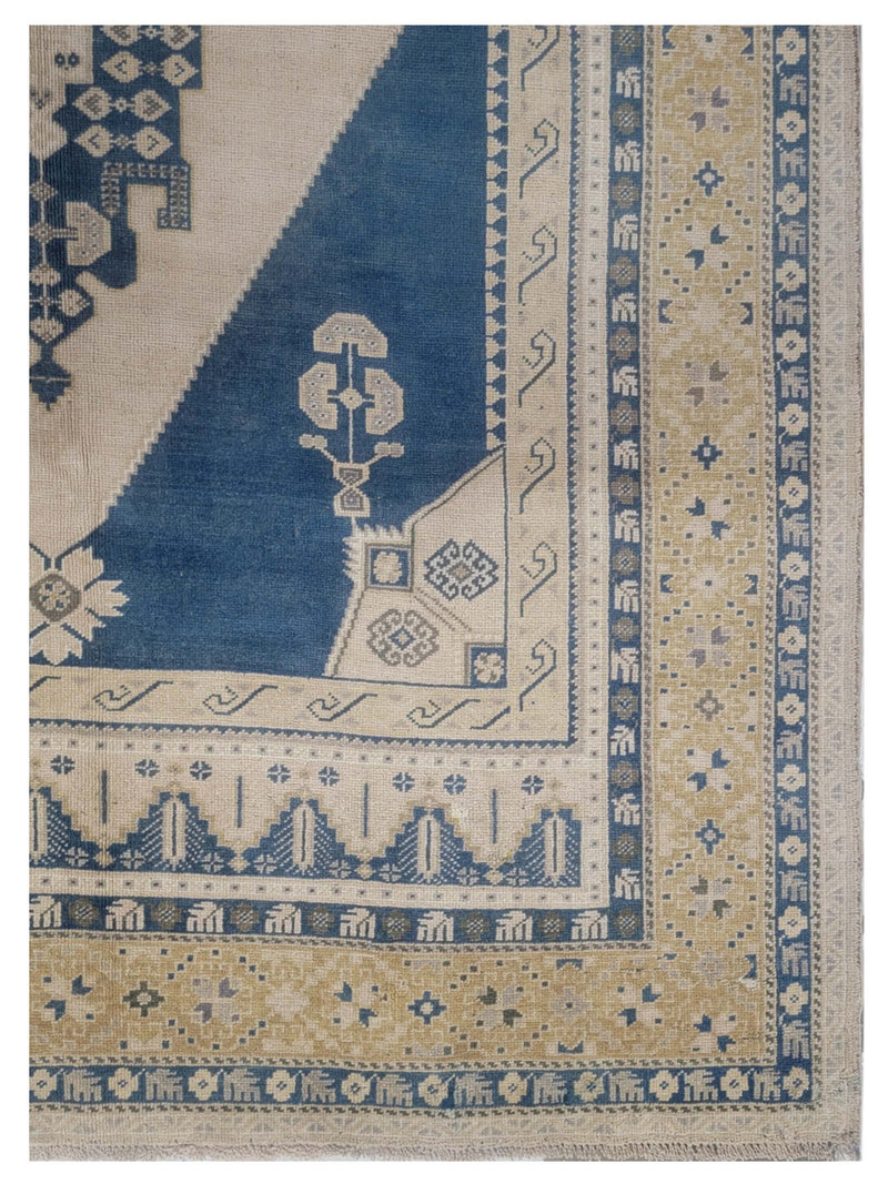 Pacific Anatolian 43796 Blue Beige Transitional Hand Knotted Rug