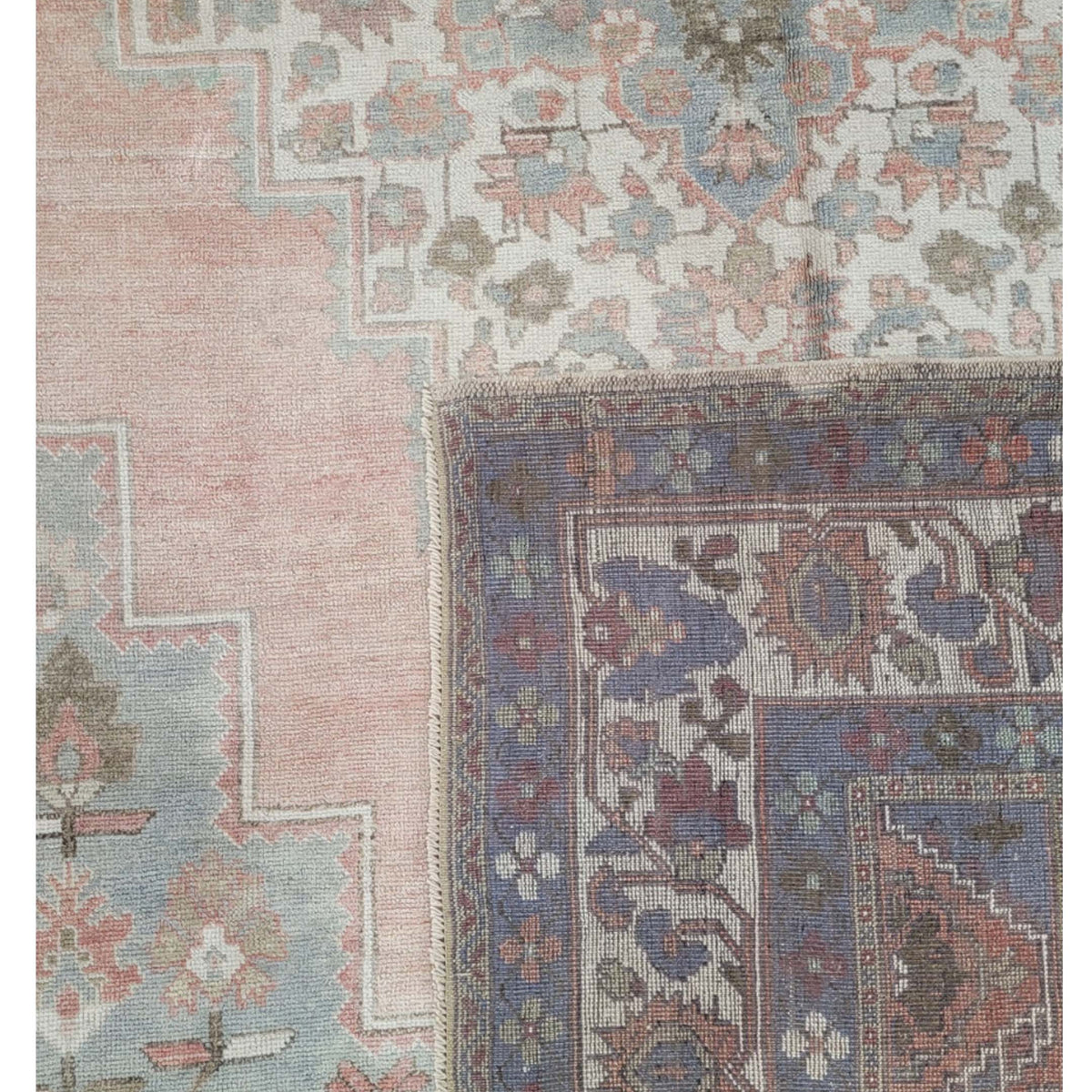 Pacific Anatolian 43797 Rust Ivory Transitional Hand Knotted Rug