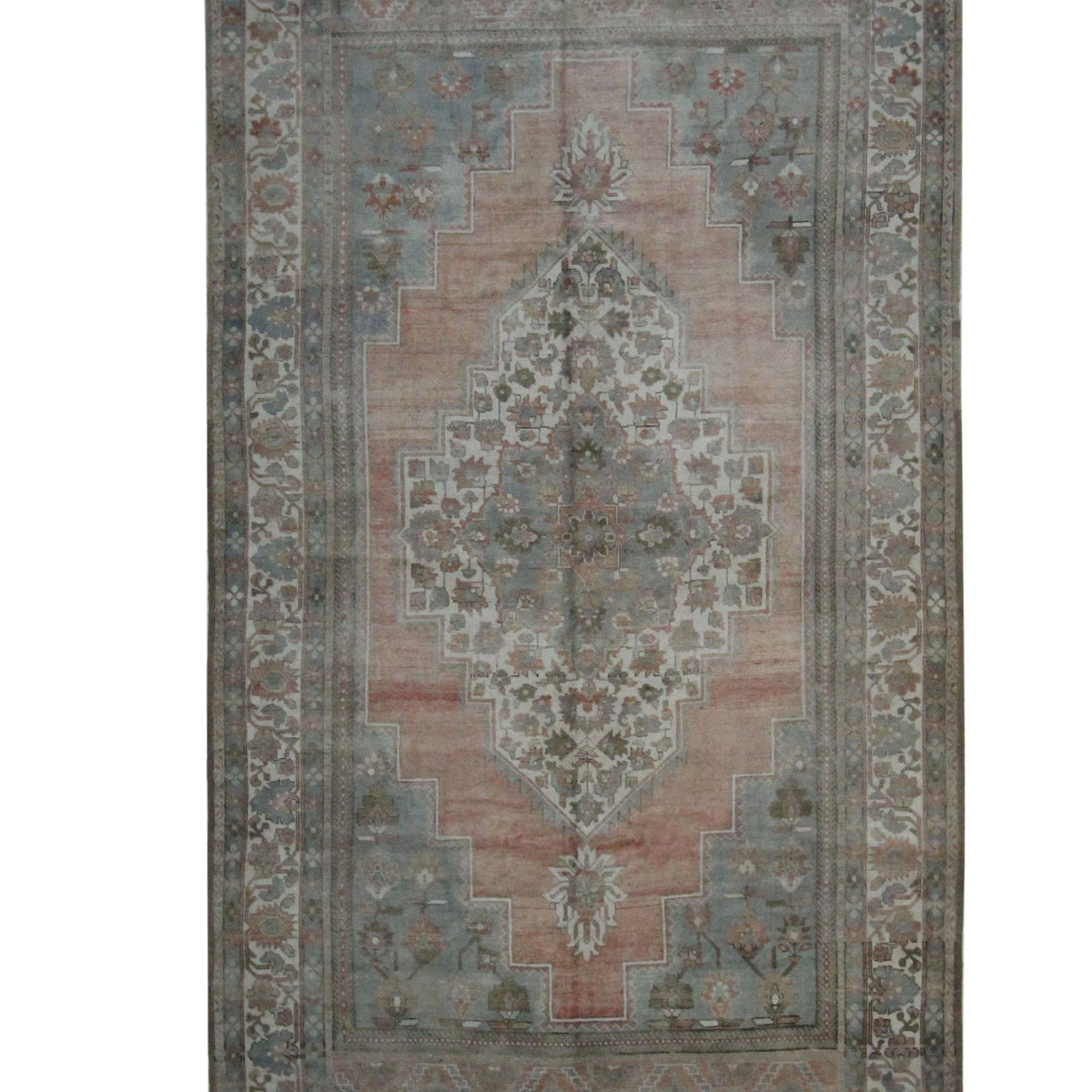 Pacific Anatolian 43797 Rust Ivory Transitional Hand Knotted Rug