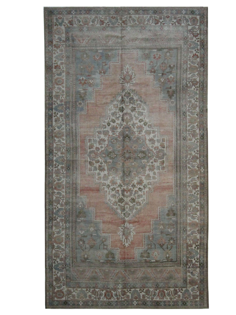 Pacific Anatolian 43797 Rust Ivory Transitional Hand Knotted Rug