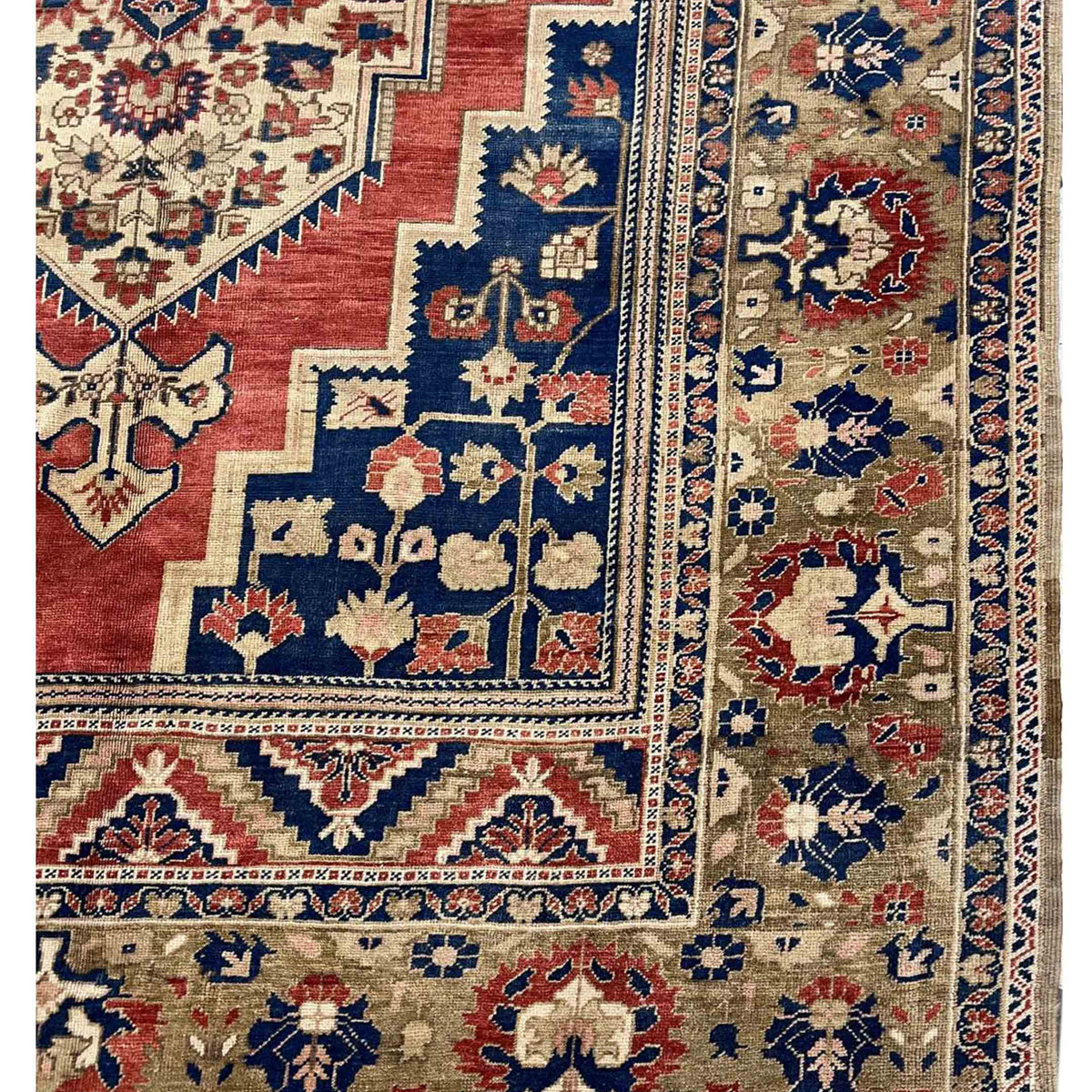 Pacific Anatolian 43798 Rust Camel Transitional Hand Knotted Rug