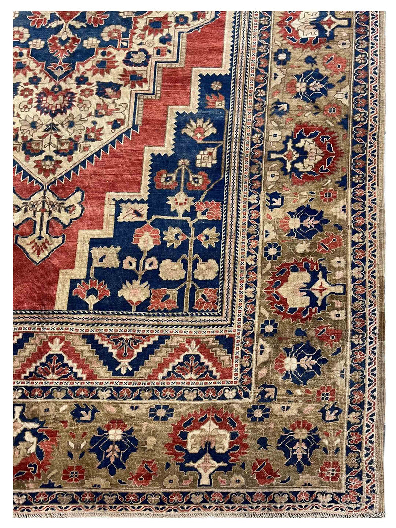 Pacific Anatolian 43798 Rust Camel Transitional Hand Knotted Rug