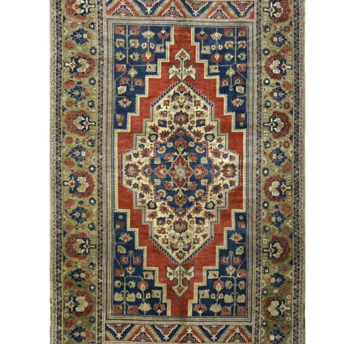 Pacific Anatolian 43798 Rust Camel Transitional Hand Knotted Rug
