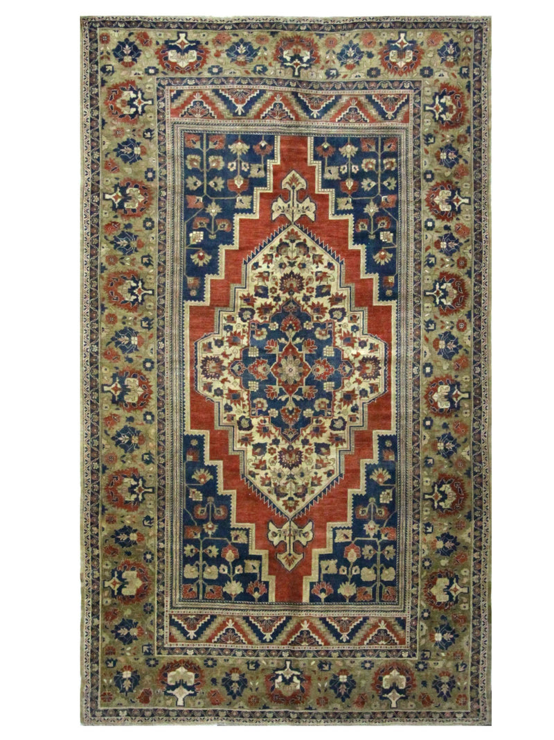 Pacific Anatolian 43798 Rust Camel Transitional Hand Knotted Rug